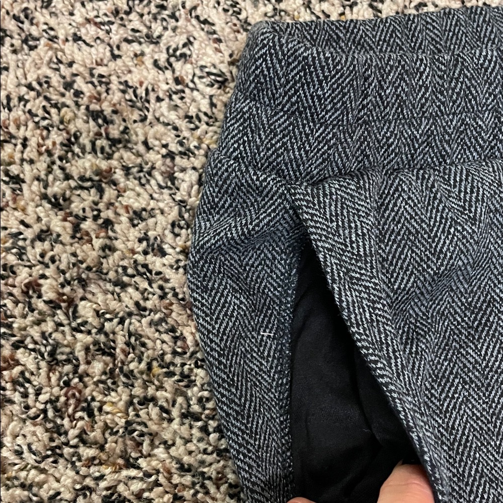 a new day Woman’s Gray Pull On Ankle Trousers With Pockets Size M | NWT - Picture 4 of 8